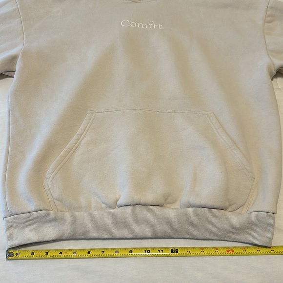 Comfrt ‘Signature Fit Hoodie’ in Bone Size L - Picture 9 of 14